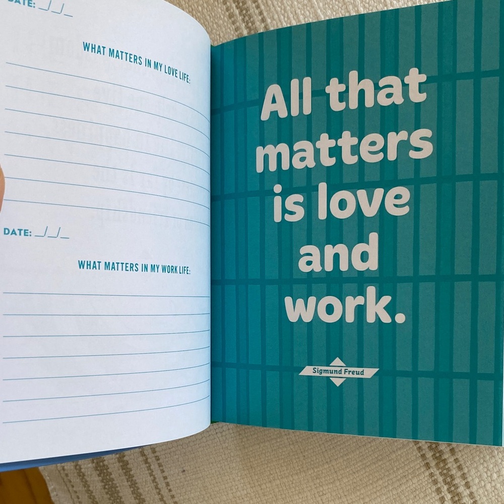 Blue Mindfulness Journal - Picture 7 of 8